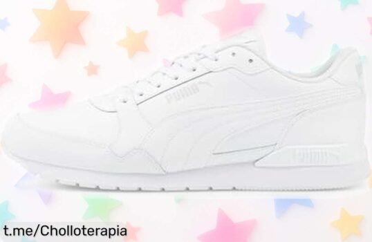Zapatillas deportivas unisex Puma St Runner V3 L a precio loco: suela que no resbala, ideal para cualquier deporte y te hará sentir como nunca ¡aprovéchalo antes de que se acaben!
