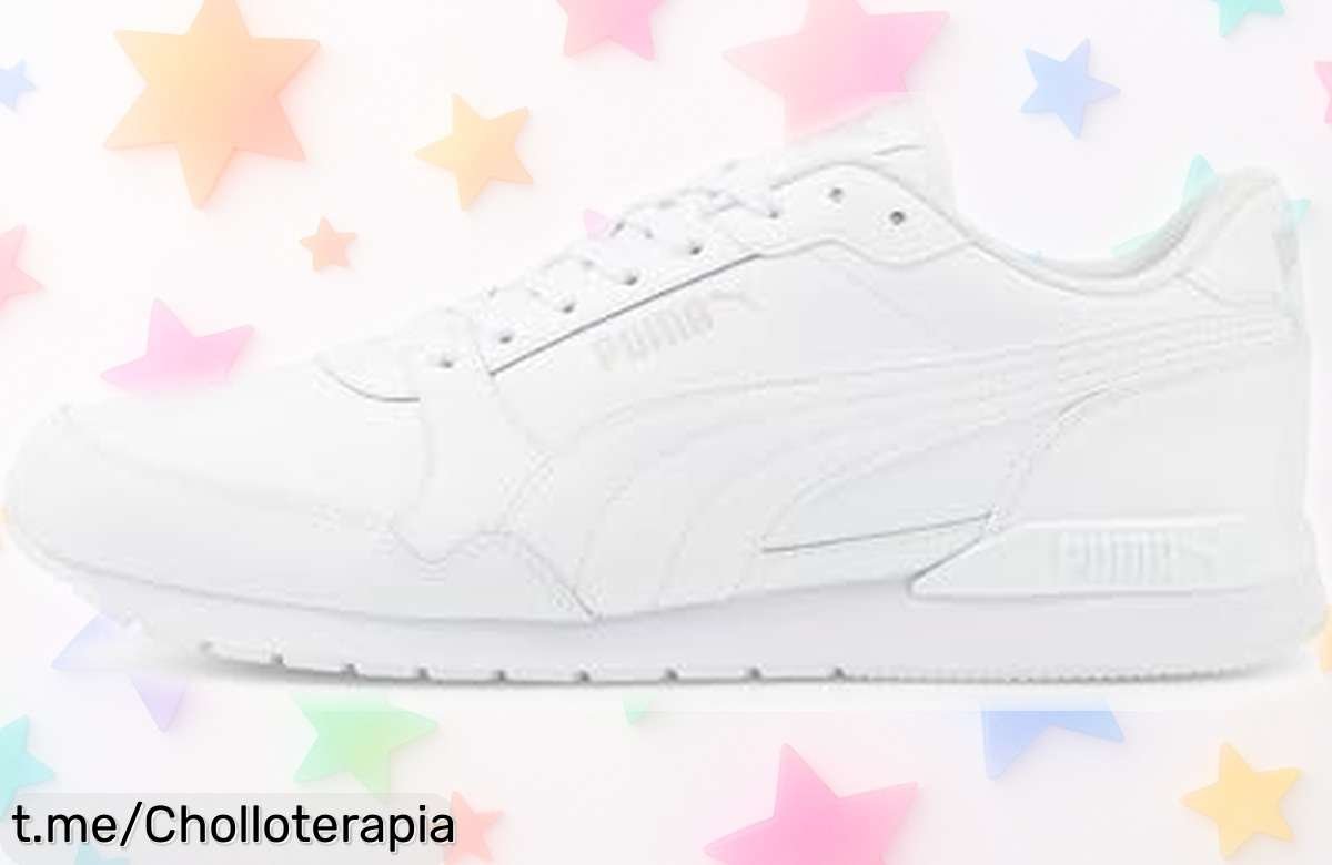 Zapatillas deportivas unisex Puma St Runner V3 L a precio loco: suela que no resbala, ideal para cualquier deporte y te hará sentir como nunca ¡aprovéchalo antes de que se acaben!