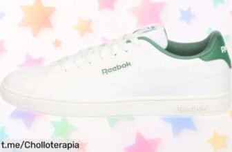 Zapatillas deportivas unisex Reebok Court Clean, el clásico ideal que ahora puedes tener a precio de escándalo para brillar en cada paso. ¡No te lo pierdas!