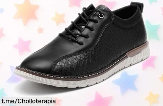 Zapatos de cordones YFFUSHI que combinan estilo clásico y suela resistente, ahora a un precio loco que no podrás dejar pasar ¡Hazte con ellos antes de que vuelvan a costar más!