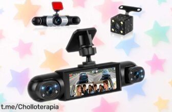 Cámara de salpicadero SIXTOP con 4 cámaras y vista 360º: un ofertón que cuida tu coche incluso en la noche, no te quedes sin proteger lo que más quieres.