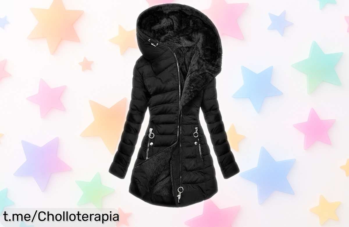Abrigo acolchado para chica que abraza el frío y resalta tu estilo: ¡super chollo añadiendo 2 a la cesta! No dejes escapar esta oferta, abrígate con emoción.
