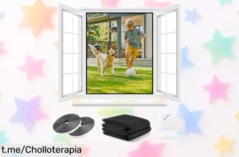 Adecuada mosquitera para ventana en set de 2, adaptable y sin herramientas; cuida tu calma con este ofertón que no podrás dejar pasar. ¡Olvídate de los mosquitos ya!