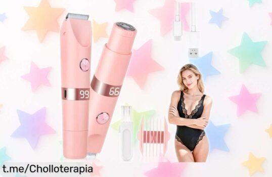 Afeitadora eléctrica Beanify, el super chollo que querrás llevarte hoy: ¡experimenta la suavidad en tu piel sin esfuerzo y di adiós a los líos!