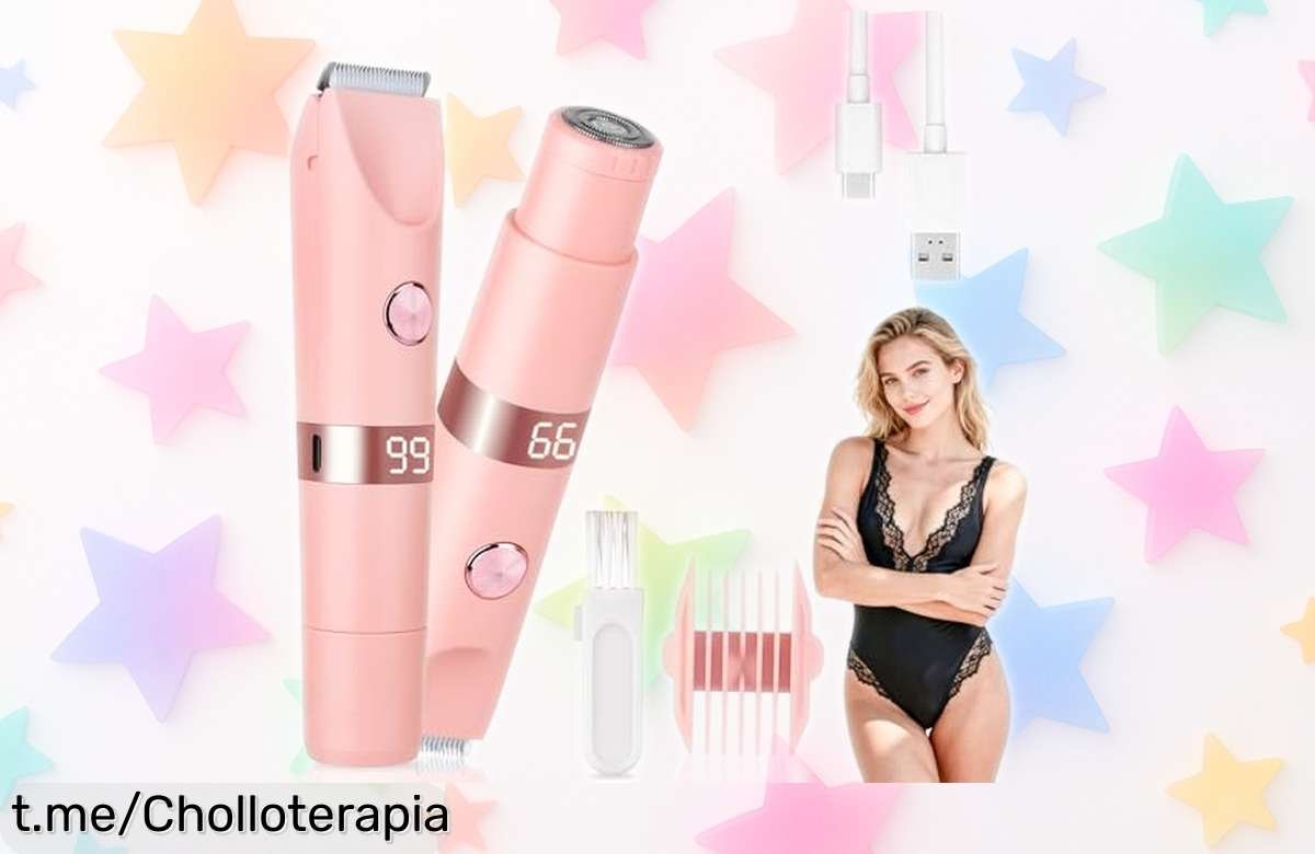 Afeitadora eléctrica Beanify, el super chollo que querrás llevarte hoy: ¡experimenta la suavidad en tu piel sin esfuerzo y di adiós a los líos!