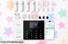 Alarma inalámbrica XNY WiFi con 21 piezas a precio de escándalo: ¡tu hogar seguro y protegido siempre al alcance de tu mano! No te quedes sin ella, es un chollazo que no puedes dejar pasar.