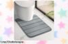 Alfombra de baño HITSLAM con espuma viscoelástica: ¡Absorción rápida y estabilidad total a un precio rebajado! Dale confort a tu baño, no te lo pierdas.