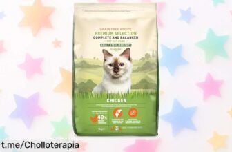 Alimento seco para gatos adultos esterilizados by Amazon, oferta increíble con 3 kg de pollo fresco y cuidado especial por un precio que no vas a creer, ¡haz feliz a tu gato ahora mismo!