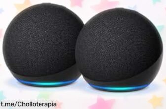 Altavoces inteligentes Echo Dot en pack de 2, ¡sonido potente y Alexa lista para ti a un precio increíble! No te pierdas esta oportunidad única de disfrutar ahora.