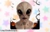 Alucinante máscara de alienígena realista Xinrongda a precio loco, ¡no la sueltes! Perfecta para Halloween o cualquier fiesta, solo hoy ¡hazte notar y diviértete al máximo!