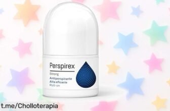 Antitranspirante roll on Perspirex Strong te mantiene seco y fresco hasta 5 días, ahora a un precio loco que no puedes dejar pasar ¡Aprovecha antes de que se agote!