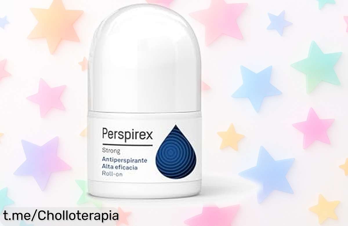 Antitranspirante roll on Perspirex Strong te mantiene seco y fresco hasta 5 días, ahora a un precio loco que no puedes dejar pasar ¡Aprovecha antes de que se agote!