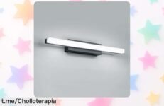 Aplique espejo de baño Yafido con luz LED: ¡el ofertón que necesitas para iluminar tu tocador y hacer de cada día una experiencia especial!