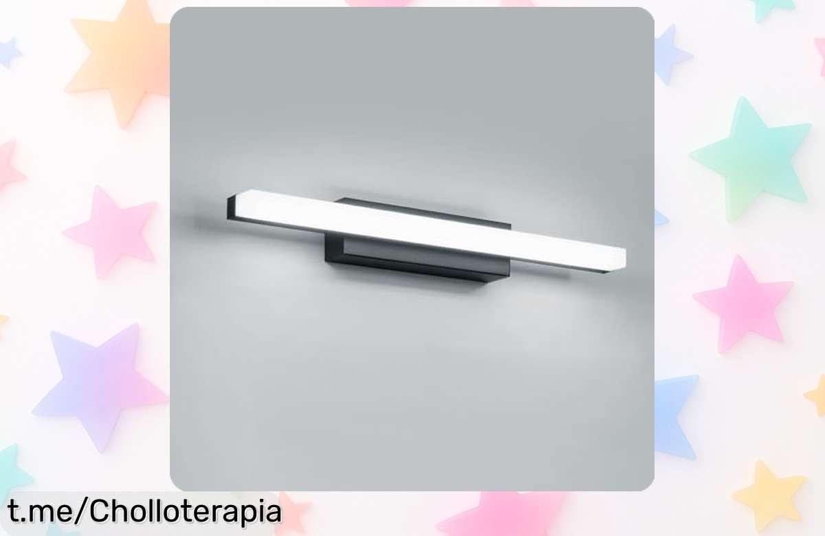 Aplique espejo de baño Yafido con luz LED: ¡el ofertón que necesitas para iluminar tu tocador y hacer de cada día una experiencia especial!