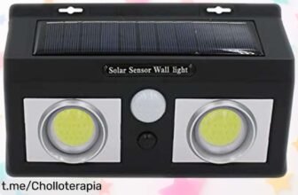 Aplique solar LED Sevenon con sensor de movimiento a un precio rebajado, ilumina tu patio y disfruta cada rincón sin preocupaciones. ¡No te quedes sin el tuyo ya!