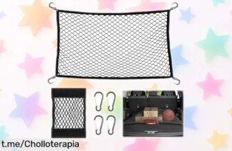 Asombrosa red extensible para maletero Scettar, perfecta para mantener tu coche ordenado a un precio de escándalo que no puedes dejar escapar. ¡Organiza tus viajes hoy mismo!