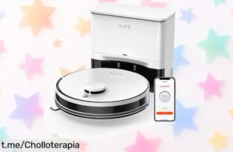 Aspiradora robótica ILIFE A30 Pro con autovaciado: limpias sin esfuerzo y disfruta más de tus momentos, ¡esta oferta loca no se repite!