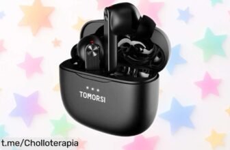 Auriculares Bluetooth Timits con cancelación de ruido y 40 horas de batería, ¡ya están a precio regalado! No te quedes sin los tuyos para disfrutar al máximo cada momento.