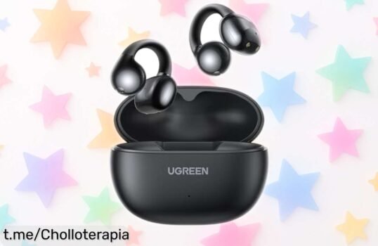 Auriculares inalámbricos UGREEN HiTune S3 con sonido potente y batería de larga duración, ¡el chollo deportivo que no puedes dejar escapar!