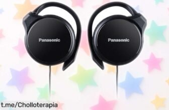 Auriculares tipo clip Panasonic RPHS46EK: ¡Potente sonido y precios de ganga! Llévalos contigo, suena increíble y no pierdas la oportunidad de disfrutar tu música a un precio que vuela.