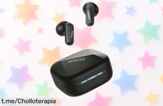 Auriculares traductores MINISO MS119 que traducen 165 idiomas en tiempo real, ¡rebajados a precio loco! Aprovecha esta oportunidad única y haz de tus viajes una experiencia inolvidable.