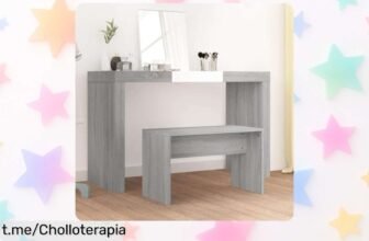 Banco para maquillaje Runheo, taburete de madera con cojín a precio loco y resistencia excepcional; ¡no dejes pasar este ofertón que iluminará tu hogar!
