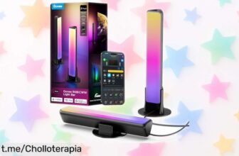 Barras de luz LED Govee que bailan al ritmo de la música y se controlan con Alexa, ¡impulsa tu hogar a un nuevo nivel por un precio increíble!