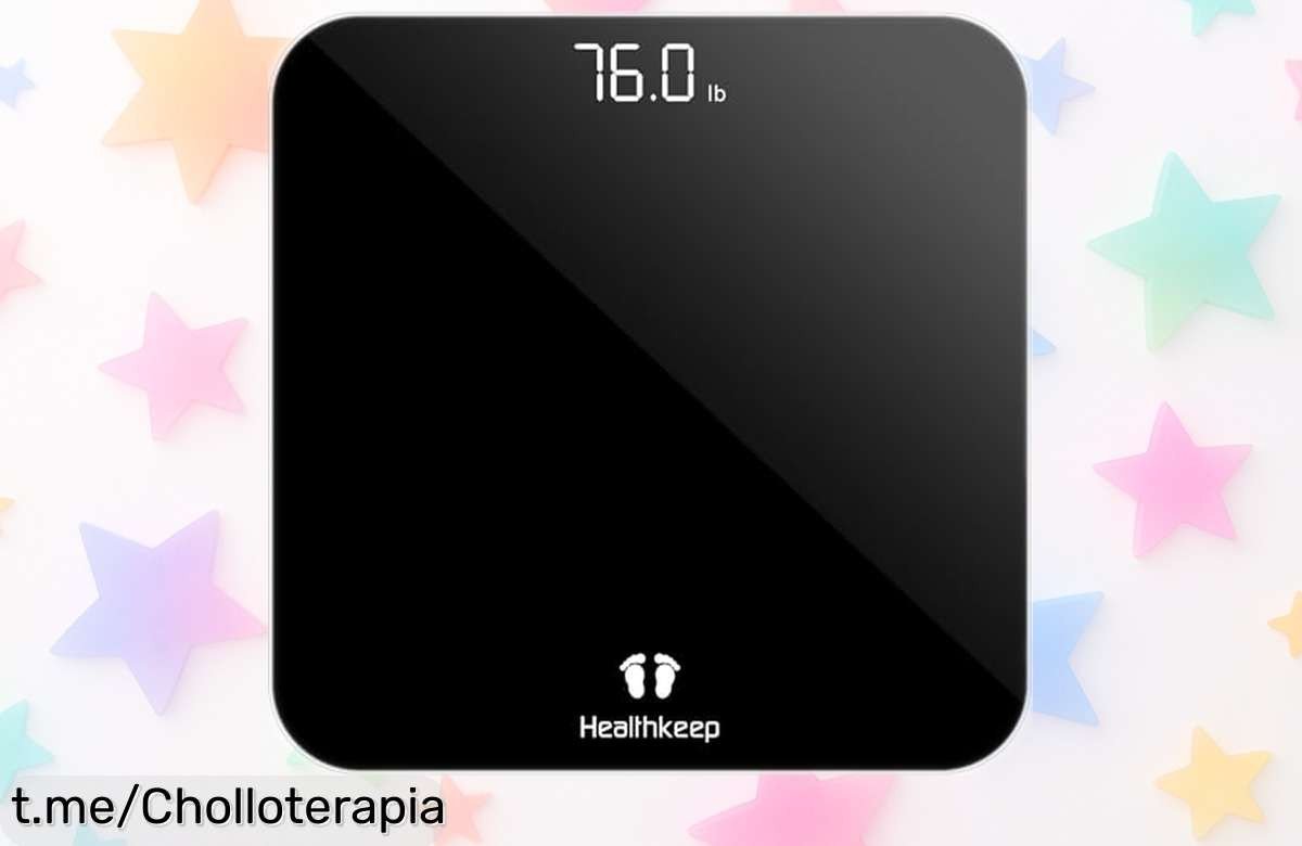 Báscula de baño digital ultra precisa con pantalla LED a un precio increíble que te ayudará a sentirte mejor cada día, ¡no dejes pasar esta oferta!