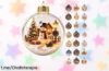 Bolas de Navidad iluminadas con mini escena para alegrar tu hogar, ¡aplica el cupón y descubre un ofertón que le dará vida a cada rincón estas fiestas!