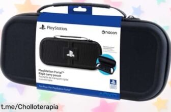 Bolsa rígida oficial para PlayStation Portal que cuida tu pantalla y guarda el adaptador: precio de ganga que no puedes dejar pasar, ¡hazla tuya ya!