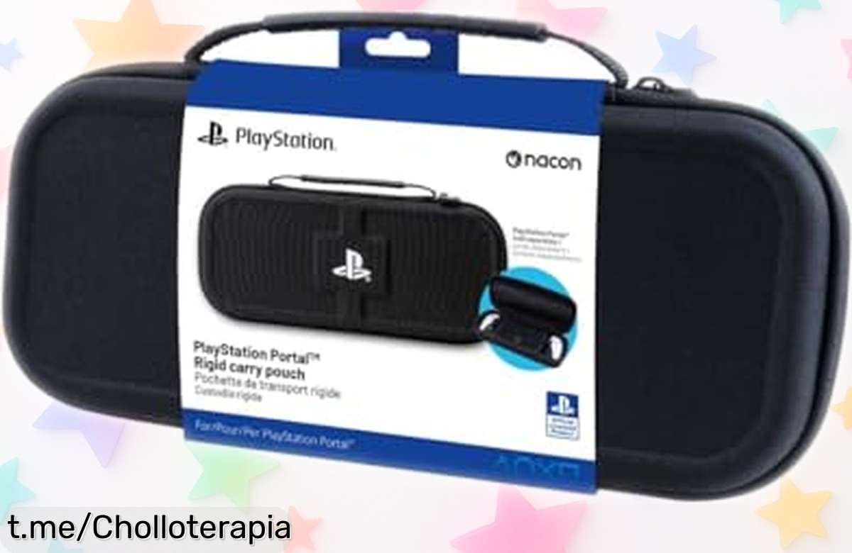 Bolsa rígida oficial para PlayStation Portal que cuida tu pantalla y guarda el adaptador: precio de ganga que no puedes dejar pasar, ¡hazla tuya ya!