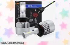 Bombilla LED H7 para coche de Astur Group en un chollo increíble que ilumina como nunca y se instala sin complicaciones, ¡no te lo pierdas!