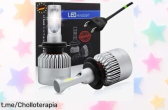 Bombilla LED H7 para coche de Astur Group en un chollo increíble que ilumina como nunca y se instala sin complicaciones, ¡no te lo pierdas!