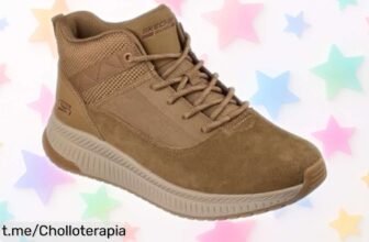 Botas altas de gamuza Skechers Bobs Squad 4: ¡chollazo en estilo y ajuste perfecto! Aprovecha el precio regalado y vístete con confianza antes que se agoten.