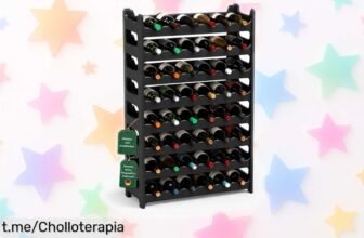 Botellero modular ARTECSIS de 48+24 plazas a un precio locazo que te organiza el espacio y mantiene tus botellas siempre listas, ¡no dejes pasar esta oportunidad única!