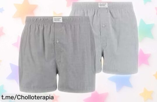 Boxers Levi's de algodón suave y estilo clásico, ¡están rebajados a un precio increíble que no te puedes perder! Ahora es el momento de lucir genial y sentirte cómodo.