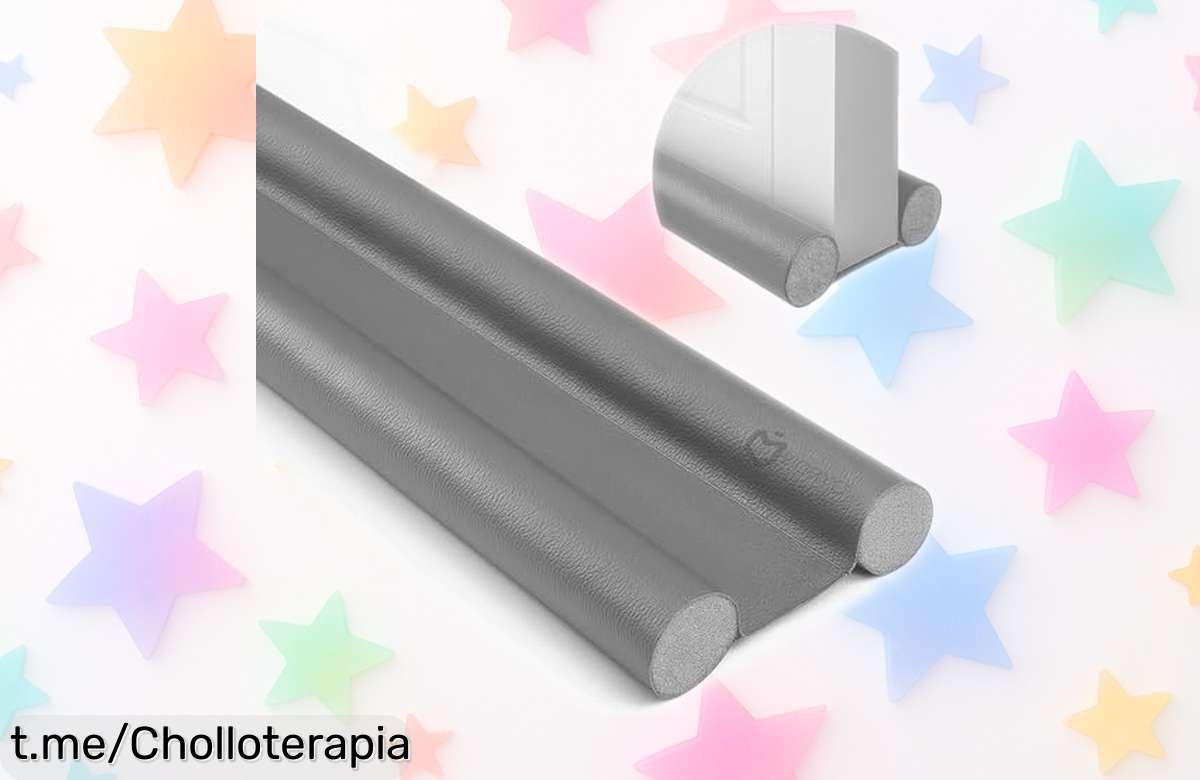 Burlete BIOryc para puerta con doble sellado, bloquea frío y ruido a precio de ganga, transforma tu hogar en un refugio acogedor que debes aprovechar ya.