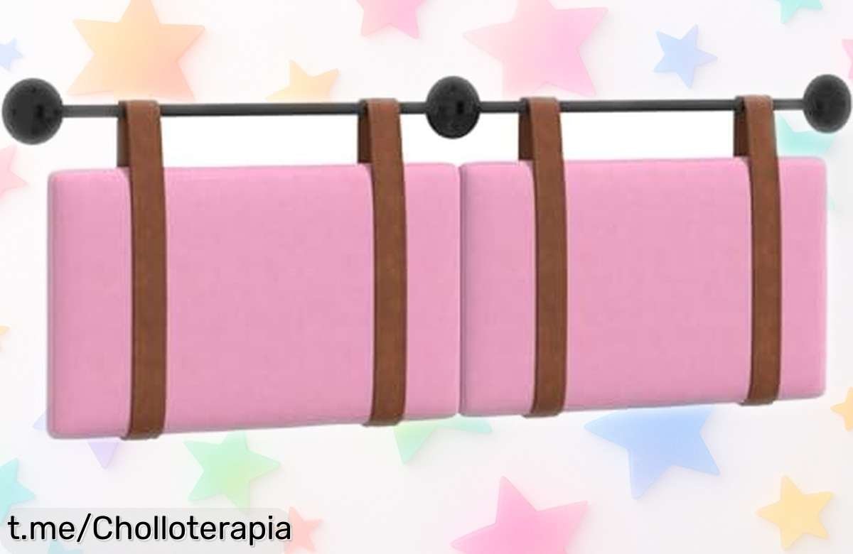 Cabecero colgante vidaXL de piel sintética que transforma tu habitación con estilo y se monta en un plis, ¡aprovecha este precio regalado antes de que desaparezca!