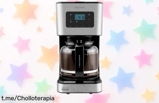 Cafetera de goteo Cecotec Coffee 66 Smart Aroma para disfrutar del café perfectito todo el día a un precio loco que no se puede dejar pasar, ¡prepárate para saborear cada mañana!