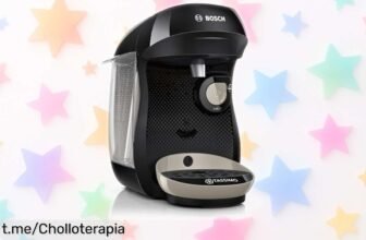 Cafetera multibebida Bosch Tassimo Happy Friendly: disfruta tus bebidas favoritas al instante y a un precio de escándalo que no puedes dejar pasar. ¡Haz tu pedido antes de que se acabe!