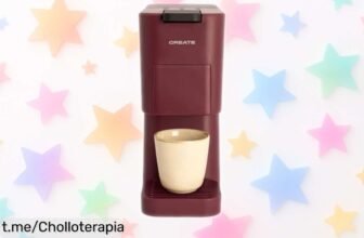 Cafetera multicápsula express Thera Studio con panel táctil y limpieza fácil a precio loco, ¡prepara el café que más te gusta sin complicaciones!