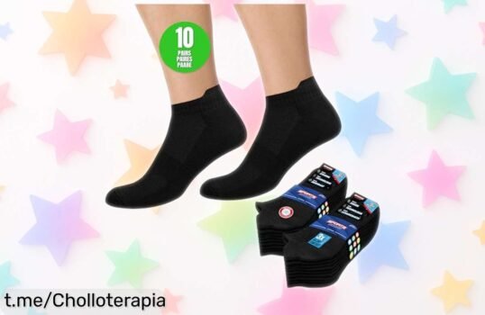 Calcetines tobilleros SOXCO por un precio loco: 10 pares que mantienen tus pies frescos y listos para cualquier aventura. No dejes escapar esta oportunidad, ¡renueva tu colección ya!