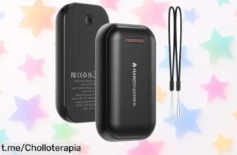 Calentadores de manos recargables AICPAN 2 en 1: el invento que calienta tus días fríos en solo 3 segundos, ¡aprovecha este precio increíble y no te quedes sin él!