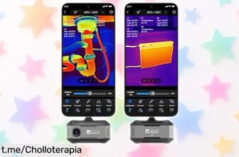 Cámara térmica para móvil iPhone 15/16 y Android con zoom 15x: descubre detalles ocultos a un precio de ganga que te va a enamorar. ¡No dejes pasar esta oferta única!