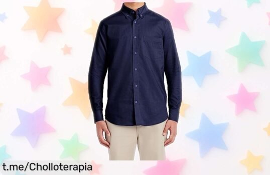 Camisa de botón Nautica School Uniform con tejido que seca rápido y bolsillo frontal, ¡super chollo a un precio loco! No te quedes sin ella, dale estilo a tu día.