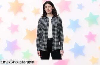 Camisa de franela Amazon Essentials para mujer: ¡calidez y estilo en cada capa a un precio rebajado que no podrás dejar escapar!