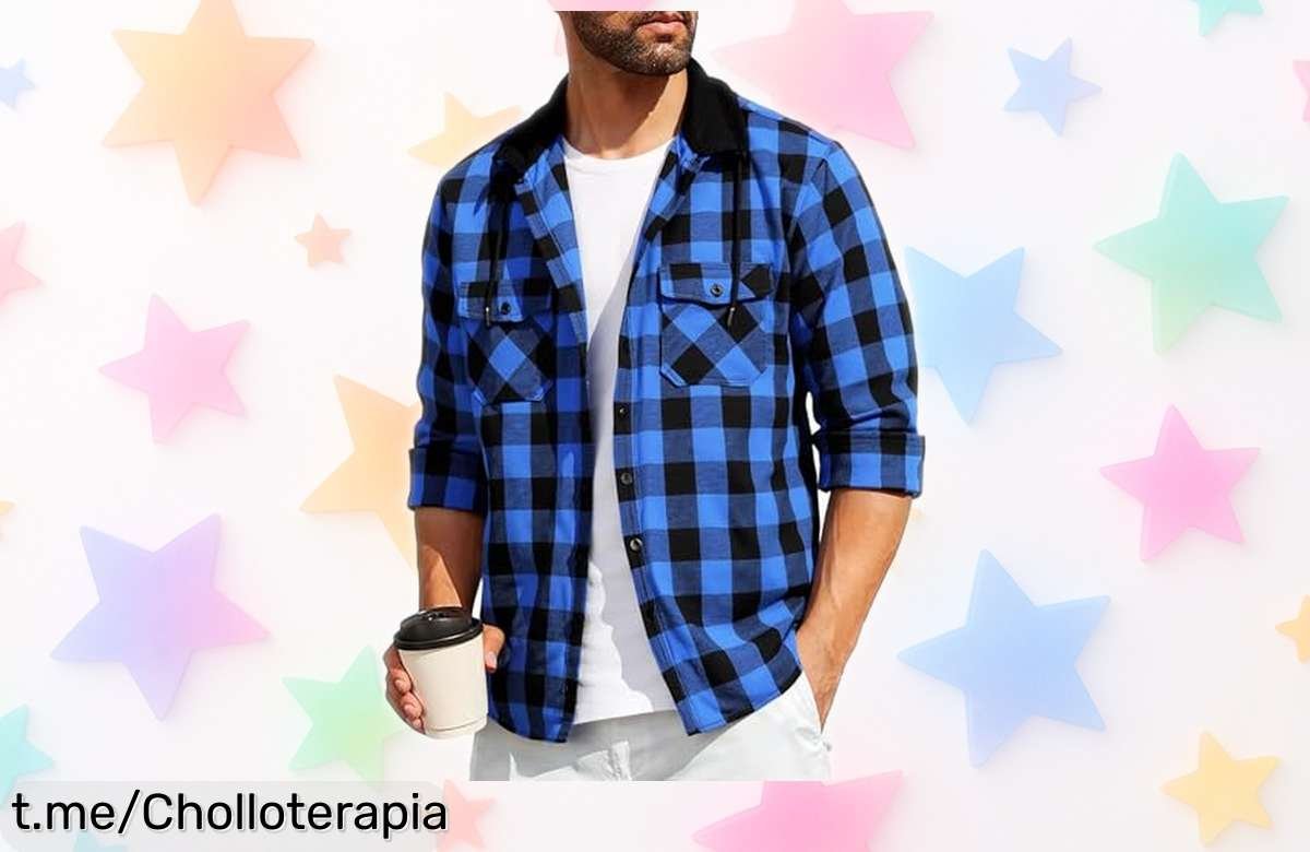 Camisa de franela SwissWell con capucha a un precio regalado, cómoda y práctica para el día a día. No dejes pasar esta oportunidad única y siéntete increíble cada vez que la uses.