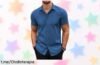 Camisa de hombre COOFANDY de manga corta a precio loca, ideal para el curro y las quedadas del finde: ¡aprovéchate ya antes que se agote!