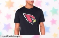 Camiseta New Era de los Arizona Cardinals con logo bordado a precio loco: ¡lúcete, marca estilo y siente la emoción del juego cada día!