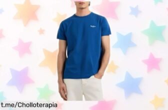 Camiseta Pepe Jeans ORIGINAL BASIC 3N con estampado exclusivo, gran chollo para renovar tu armario y lucir genial en cualquier ocasión, ¡no dejes escapar esta oferta irresistible!